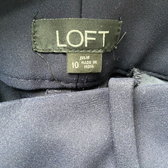 LOFT SIZE 10 Navy blue pants - Picture 3 of 3